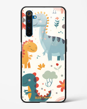 Jurassic Joy [BREATHE] Glass Case Phone Cover (Realme)