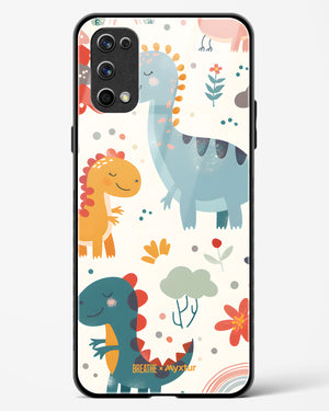 Jurassic Joy [BREATHE] Glass Case Phone Cover (Realme)