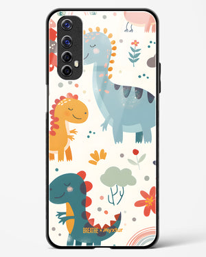 Jurassic Joy [BREATHE] Glass Case Phone Cover (Realme)