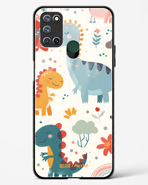 Jurassic Joy [BREATHE] Glass Case Phone Cover (Realme)