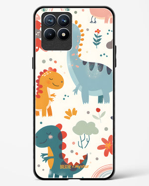 Jurassic Joy [BREATHE] Glass Case Phone Cover (Realme)