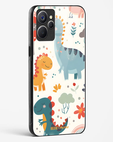 Jurassic Joy [BREATHE] Glass Case Phone Cover (Realme)