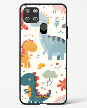 Jurassic Joy [BREATHE] Glass Case Phone Cover (Realme)