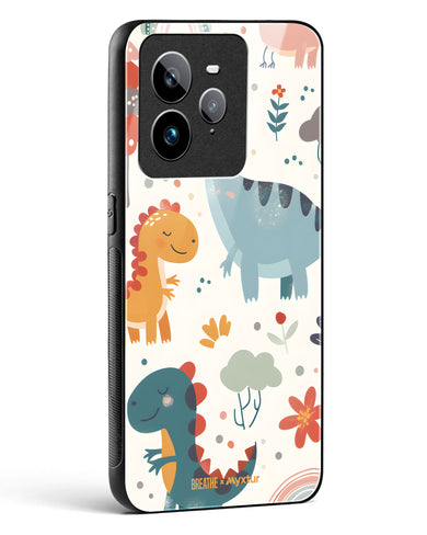 Jurassic Joy [BREATHE] Glass Case Phone Cover (Realme)