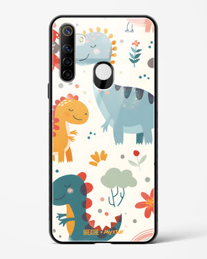 Jurassic Joy [BREATHE] Glass Case Phone Cover (Realme)