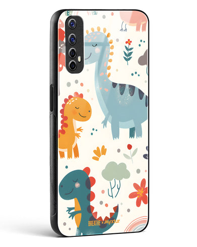 Jurassic Joy [BREATHE] Glass Case Phone Cover (Realme)