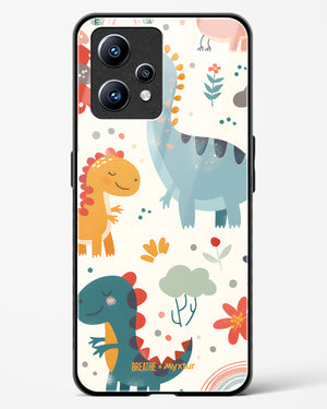 Jurassic Joy [BREATHE] Glass Case Phone Cover (Realme)