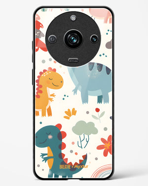 Jurassic Joy [BREATHE] Glass Case Phone Cover (Realme)