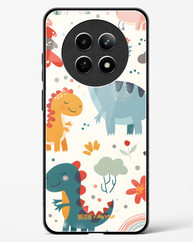 Jurassic Joy [BREATHE] Glass Case Phone Cover (Realme)