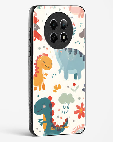 Jurassic Joy [BREATHE] Glass Case Phone Cover (Realme)