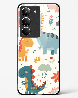 Jurassic Joy [BREATHE] Glass Case Phone Cover (Realme)