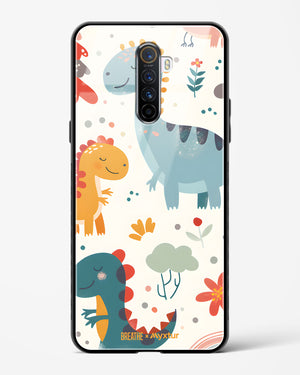 Jurassic Joy [BREATHE] Glass Case Phone Cover (Realme)