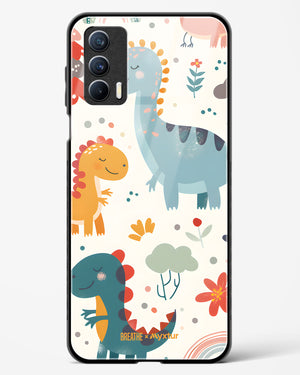 Jurassic Joy [BREATHE] Glass Case Phone Cover (Realme)