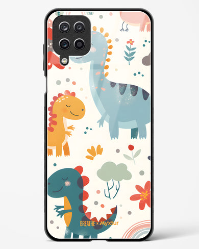 Jurassic Joy [BREATHE] Glass Case Phone Cover (Samsung)