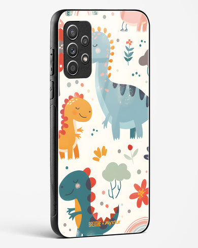 Jurassic Joy [BREATHE] Glass Case Phone Cover (Samsung)