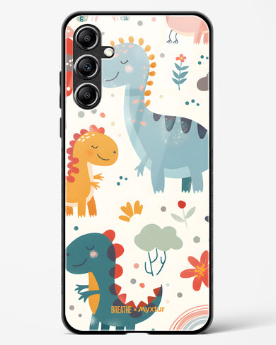 Jurassic Joy [BREATHE] Glass Case Phone Cover (Samsung)