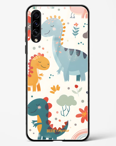 Jurassic Joy [BREATHE] Glass Case Phone Cover (Samsung)