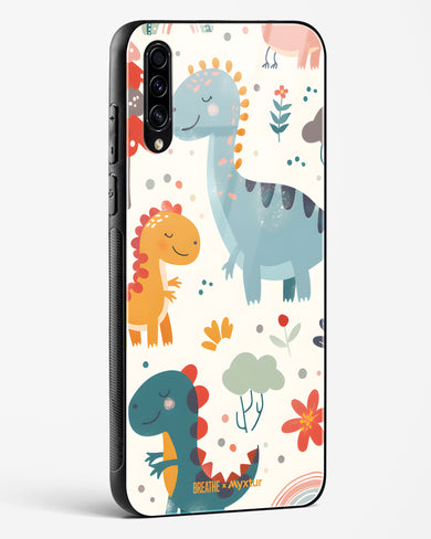 Jurassic Joy [BREATHE] Glass Case Phone Cover (Samsung)