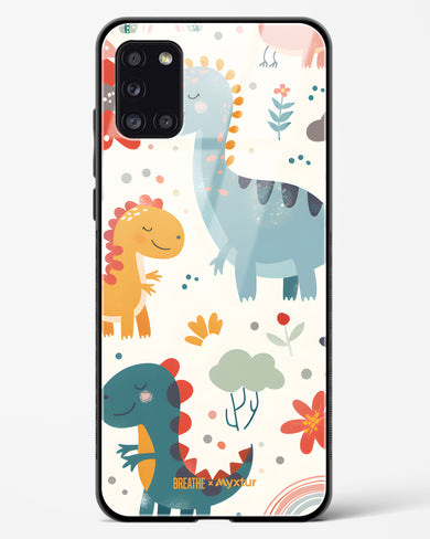 Jurassic Joy [BREATHE] Glass Case Phone Cover (Samsung)