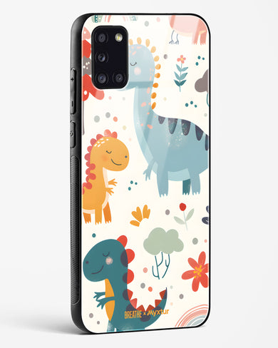 Jurassic Joy [BREATHE] Glass Case Phone Cover (Samsung)