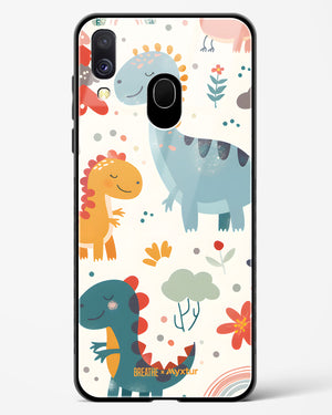 Jurassic Joy [BREATHE] Glass Case Phone Cover (Samsung)