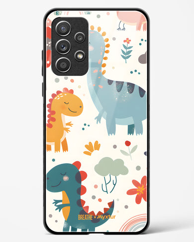 Jurassic Joy [BREATHE] Glass Case Phone Cover (Samsung)