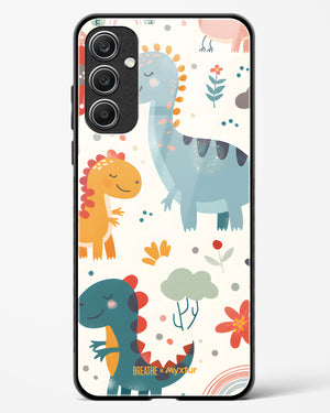 Jurassic Joy [BREATHE] Glass Case Phone Cover (Samsung)