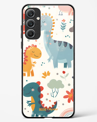 Jurassic Joy [BREATHE] Glass Case Phone Cover (Samsung)