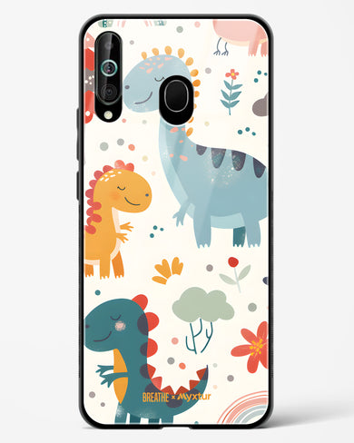 Jurassic Joy [BREATHE] Glass Case Phone Cover (Samsung)