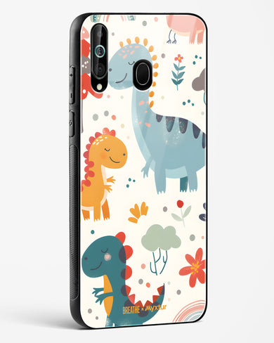 Jurassic Joy [BREATHE] Glass Case Phone Cover (Samsung)