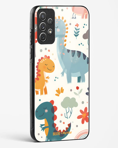 Jurassic Joy [BREATHE] Glass Case Phone Cover (Samsung)