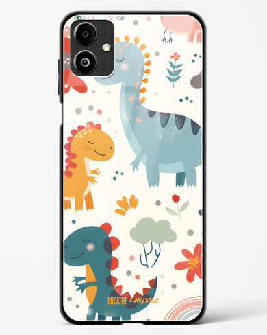 Jurassic Joy [BREATHE] Glass Case Phone Cover (Samsung)