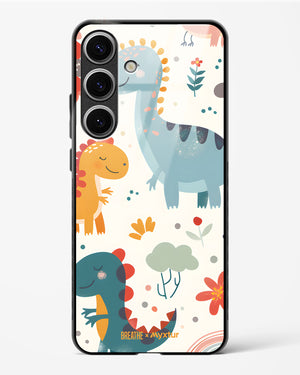 Jurassic Joy [BREATHE] Glass Case Phone Cover (Samsung)