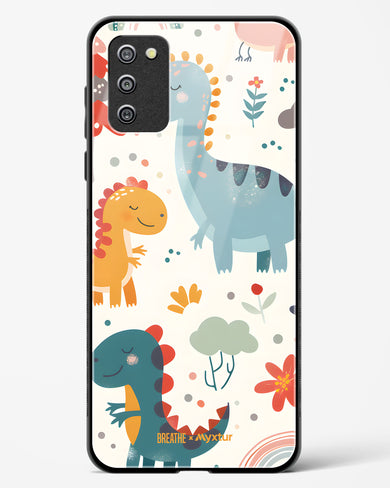 Jurassic Joy [BREATHE] Glass Case Phone Cover (Samsung)