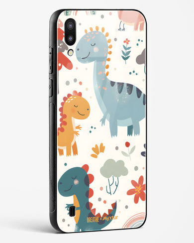 Jurassic Joy [BREATHE] Glass Case Phone Cover (Samsung)
