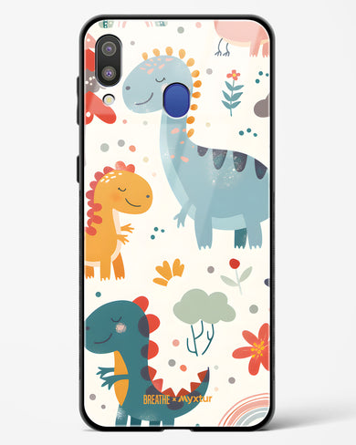 Jurassic Joy [BREATHE] Glass Case Phone Cover (Samsung)