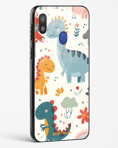 Jurassic Joy [BREATHE] Glass Case Phone Cover (Samsung)