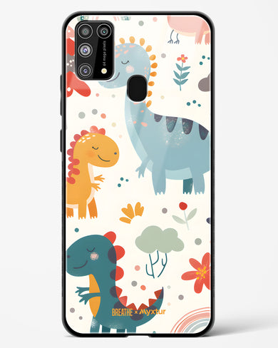 Jurassic Joy [BREATHE] Glass Case Phone Cover (Samsung)