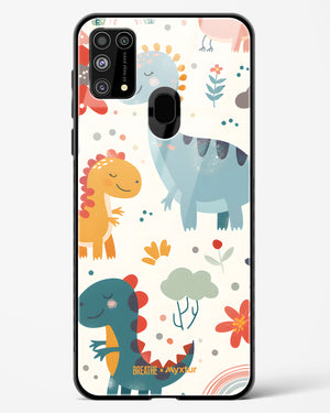 Jurassic Joy [BREATHE] Glass Case Phone Cover (Samsung)