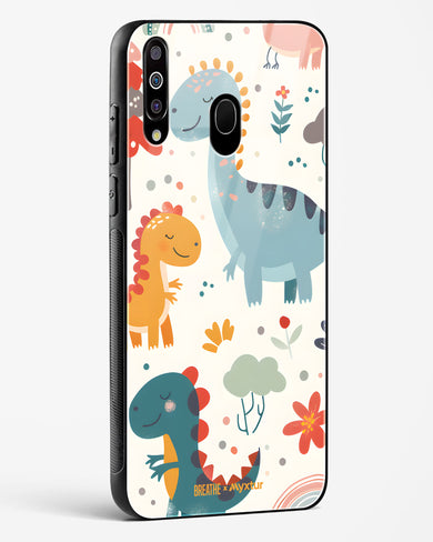 Jurassic Joy [BREATHE] Glass Case Phone Cover (Samsung)