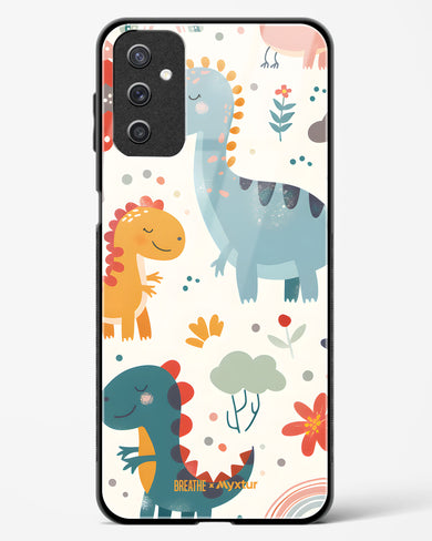 Jurassic Joy [BREATHE] Glass Case Phone Cover (Samsung)