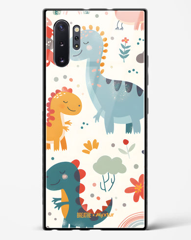 Jurassic Joy [BREATHE] Glass Case Phone Cover (Samsung)