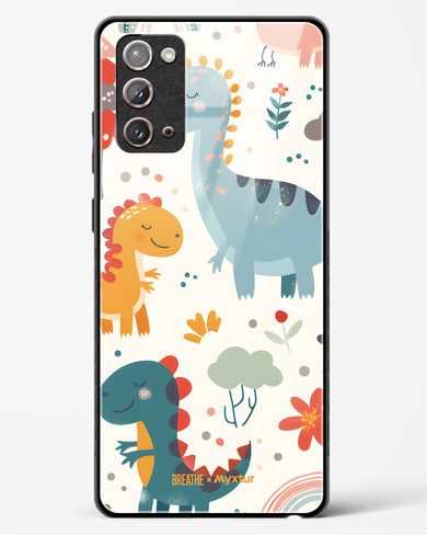 Jurassic Joy [BREATHE] Glass Case Phone Cover (Samsung)