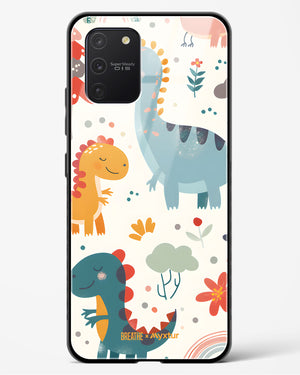 Jurassic Joy [BREATHE] Glass Case Phone Cover (Samsung)