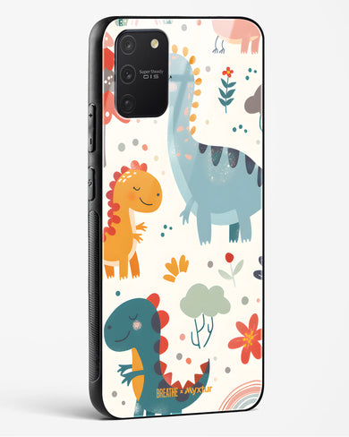 Jurassic Joy [BREATHE] Glass Case Phone Cover (Samsung)