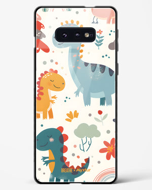 Jurassic Joy [BREATHE] Glass Case Phone Cover (Samsung)