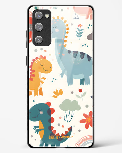 Jurassic Joy [BREATHE] Glass Case Phone Cover (Samsung)