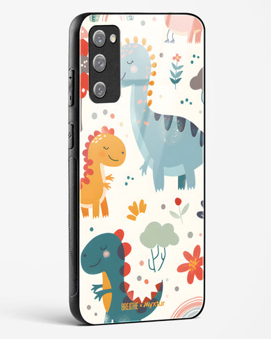 Jurassic Joy [BREATHE] Glass Case Phone Cover (Samsung)