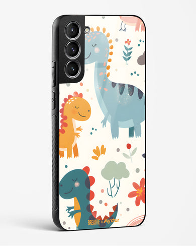 Jurassic Joy [BREATHE] Glass Case Phone Cover (Samsung)