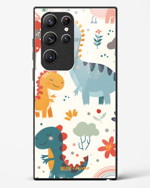 Jurassic Joy [BREATHE] Glass Case Phone Cover (Samsung)